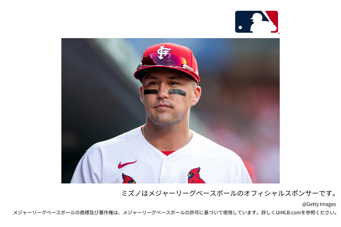 ミズノとブランドアンバサダー契約したラーズ・ヌートバー（ミズノ株式会社提供）