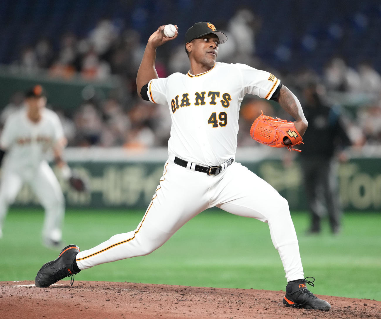 巨人時代のビエイラ（2022年3月18日撮影）