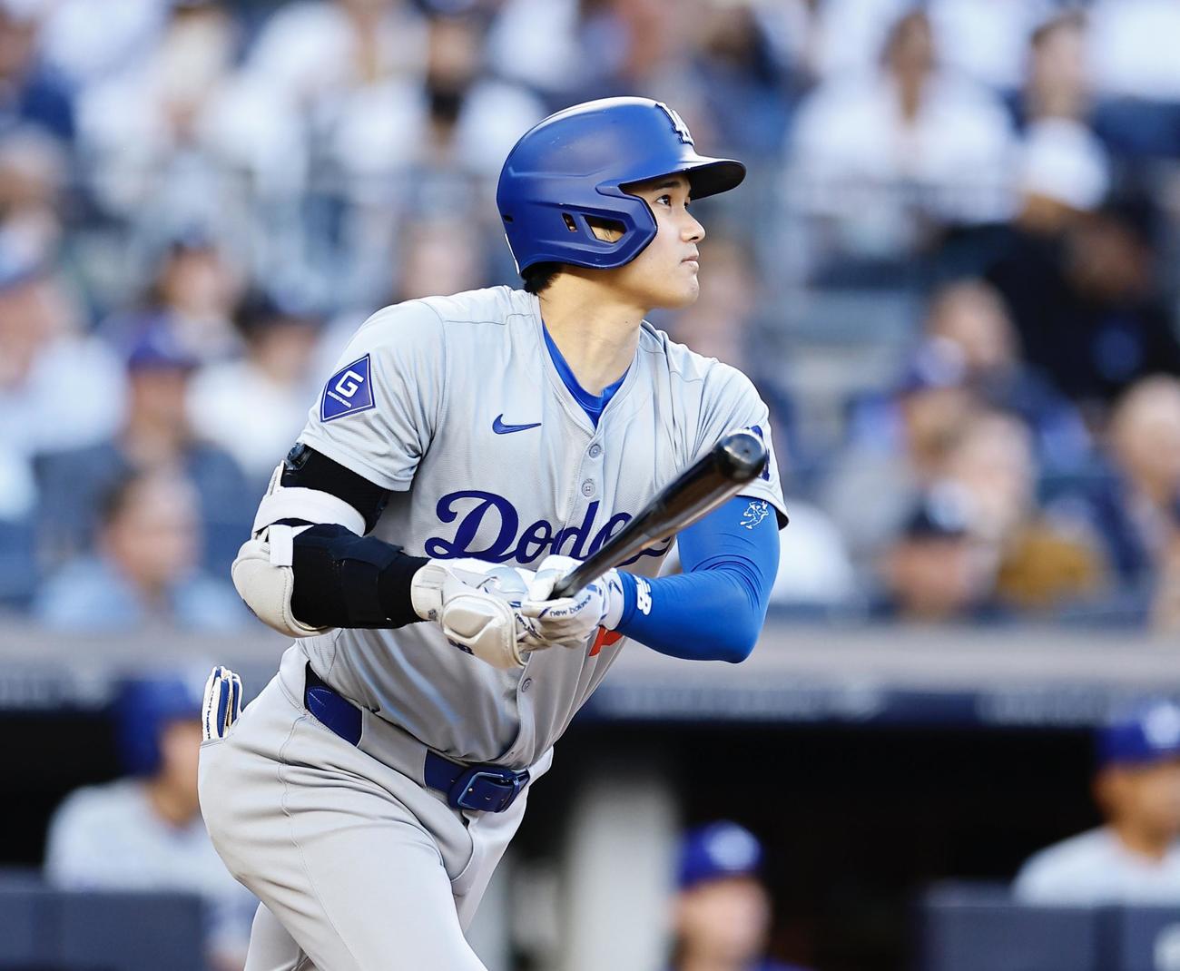 ドジャース大谷翔平（2024年6月9日撮影）