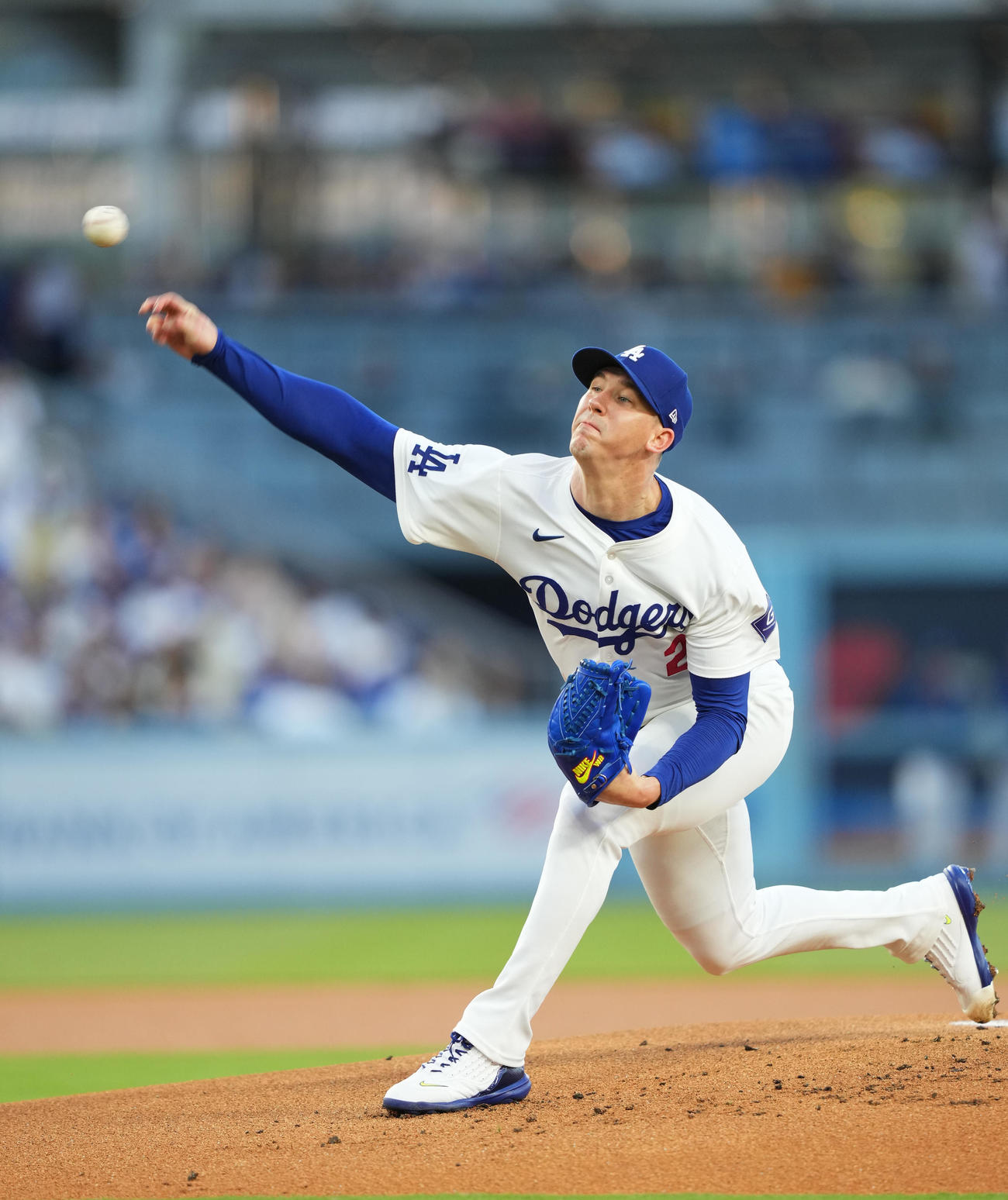 ドジャースのビューラー（2024年5月6日撮影）