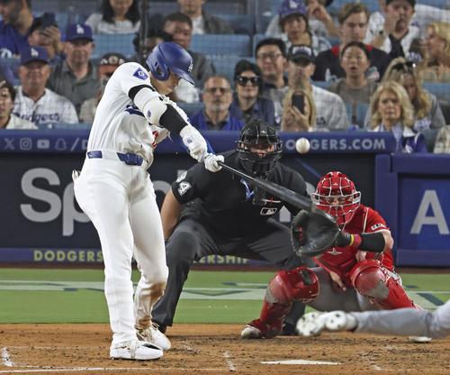 野球 大谷翔平22号 440フィート超え本塁打は今季7本目、早くも球団最多記録