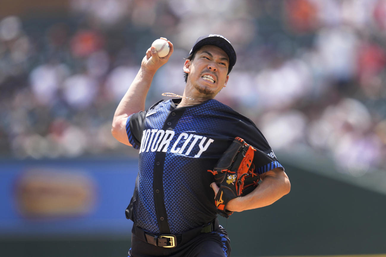 ホワイトソックス戦に先発したタイガース前田健太（AP）