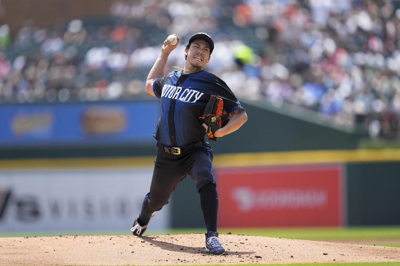 ホワイトソックス戦に先発したタイガース前田健太（AP）