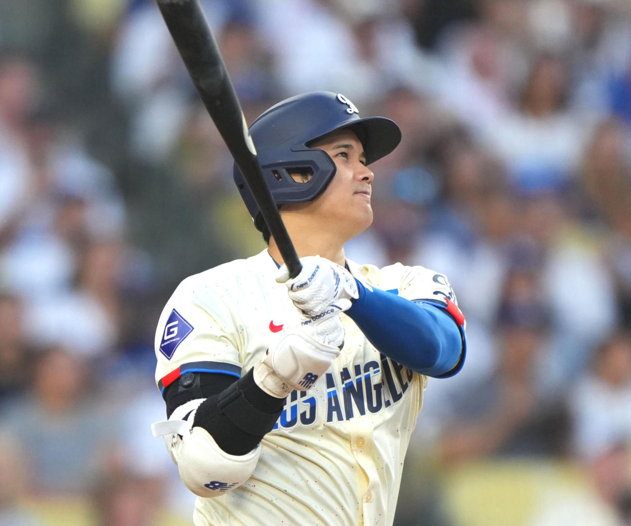 22日エンゼルス戦で23号2ランを放ったドジャース大谷翔平