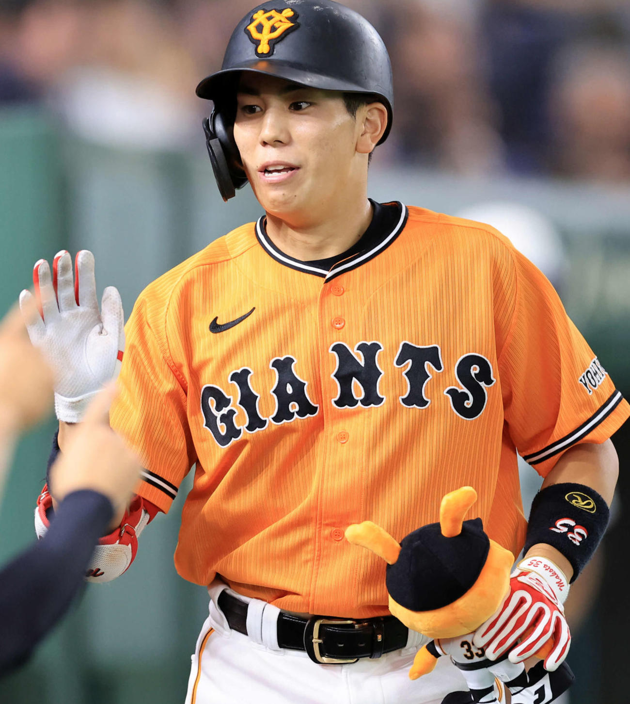 巨人門脇誠（2023年9月撮影）