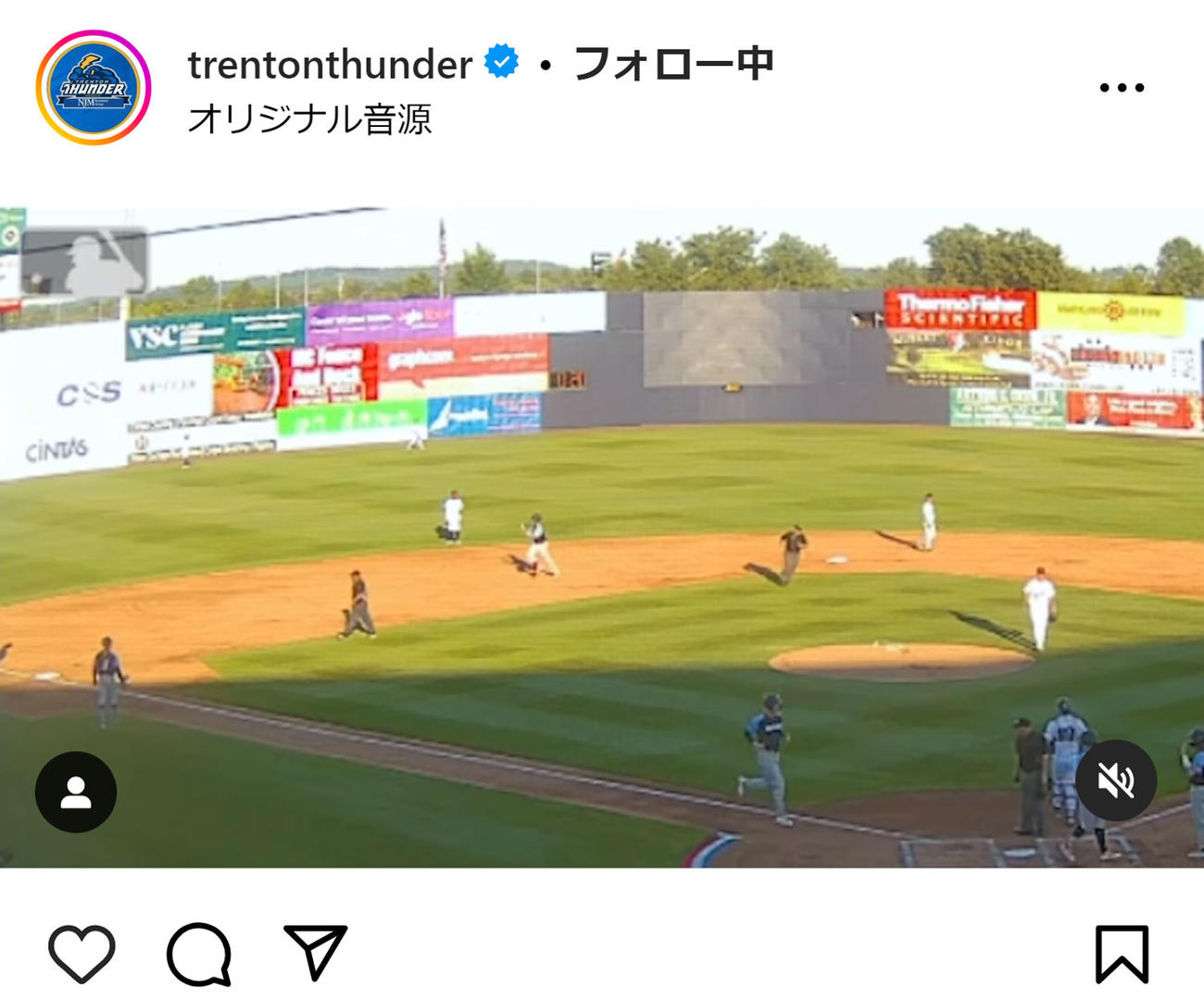 佐々木麟太郎のインスタグラムから