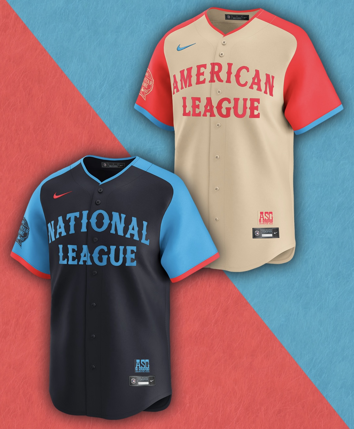 MLBオールスターのユニホーム（MLB公式Xから）