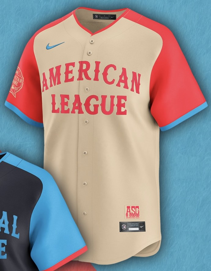 MLBオールスターのユニホーム（MLB公式Xから）