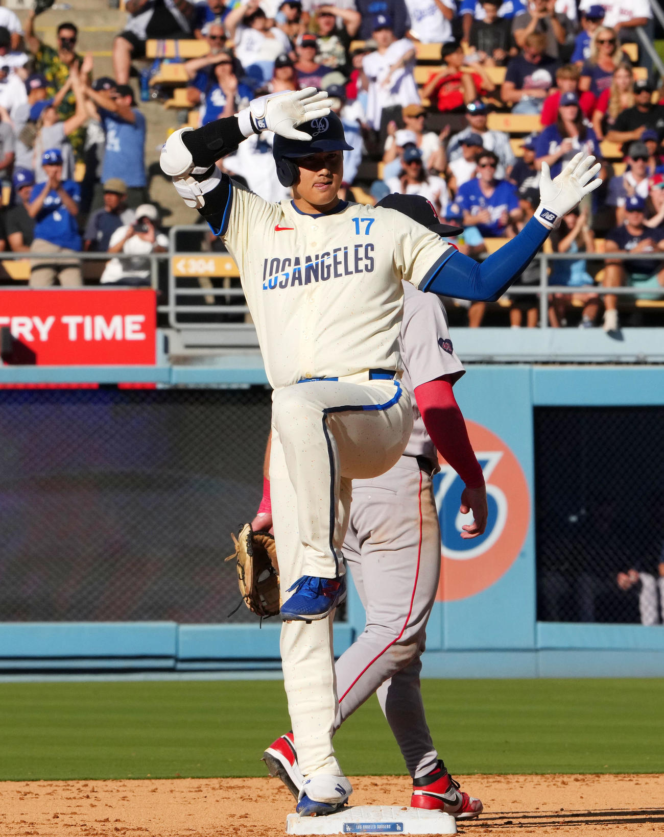 ドジャース大谷翔平（2024年7月20日撮影）