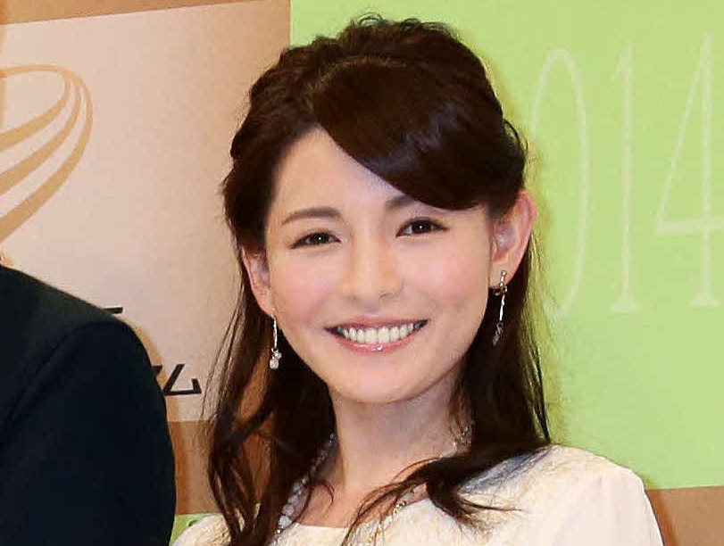 TVキャスター時代の菊池瑠美さん（14年3月撮影）