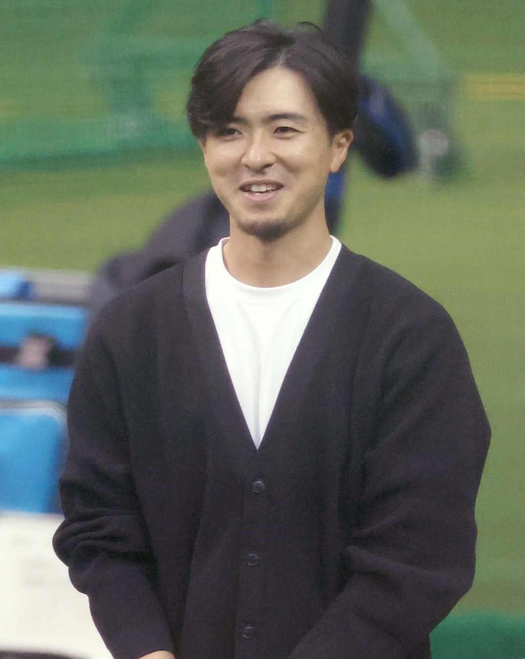 上沢直之（2024年2月撮影）