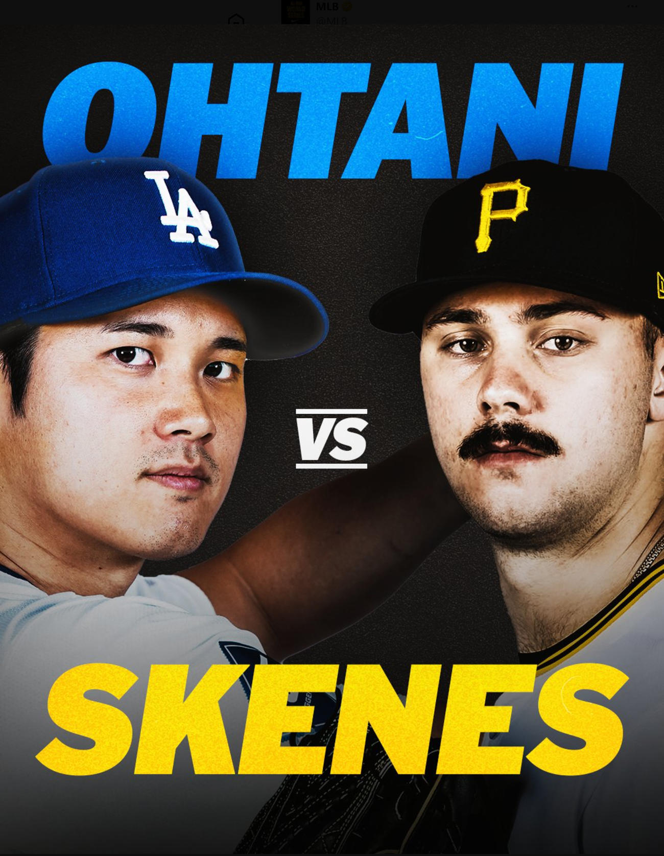 MLB公式Xから