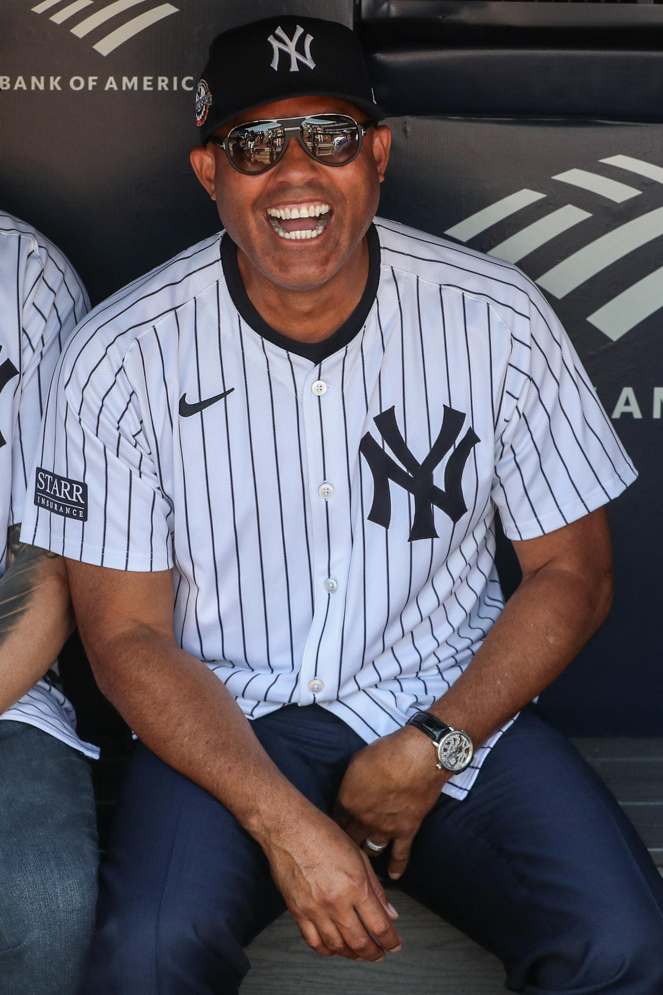 「オールドタイマーズデー」に出席したリベラ氏（USA TODAY Sports＝ロイター）