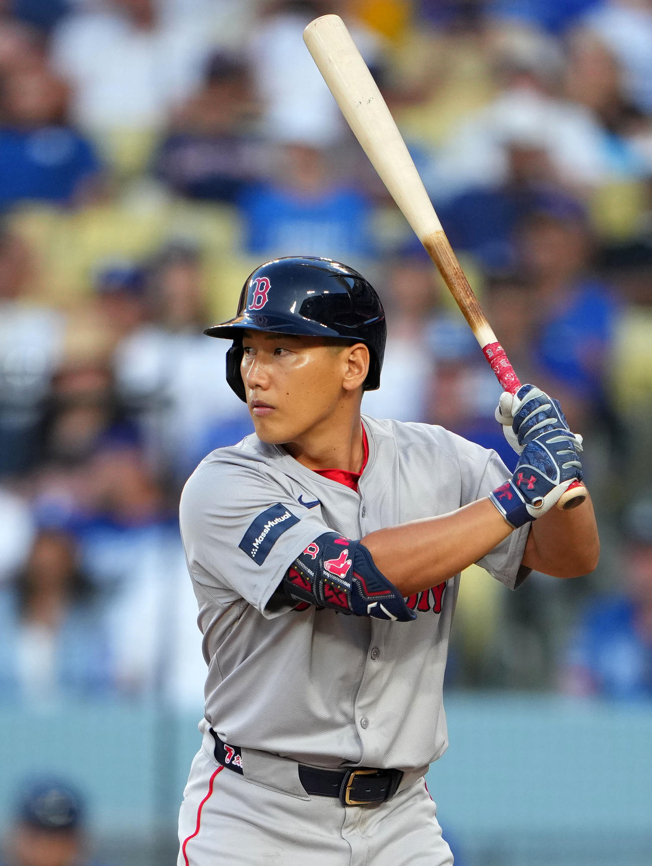 レッドソックス吉田正尚（2024年7月20日撮影）