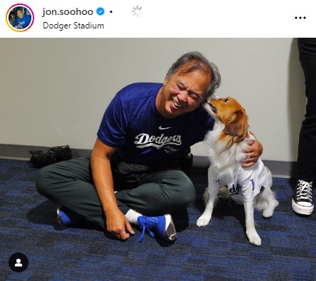 ドジャース公式カメラマンのジョン・スーフー氏のインスタグラムから