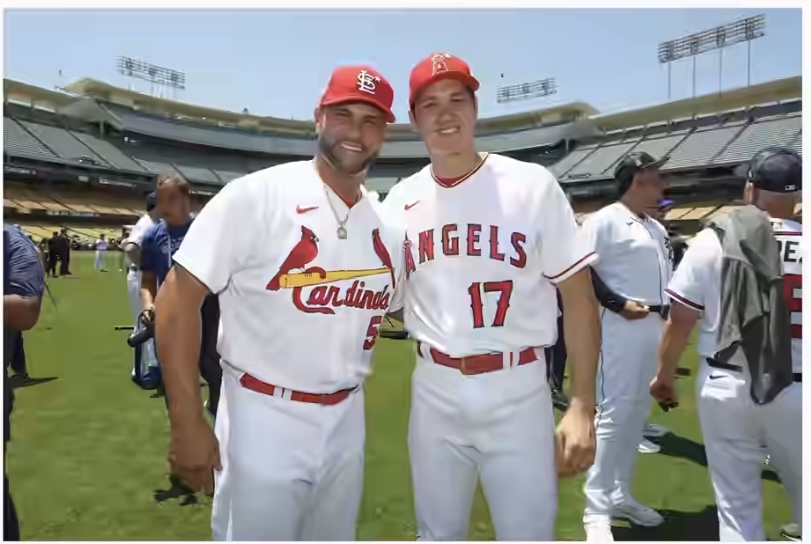 エンゼルスの公式インスタグラムから