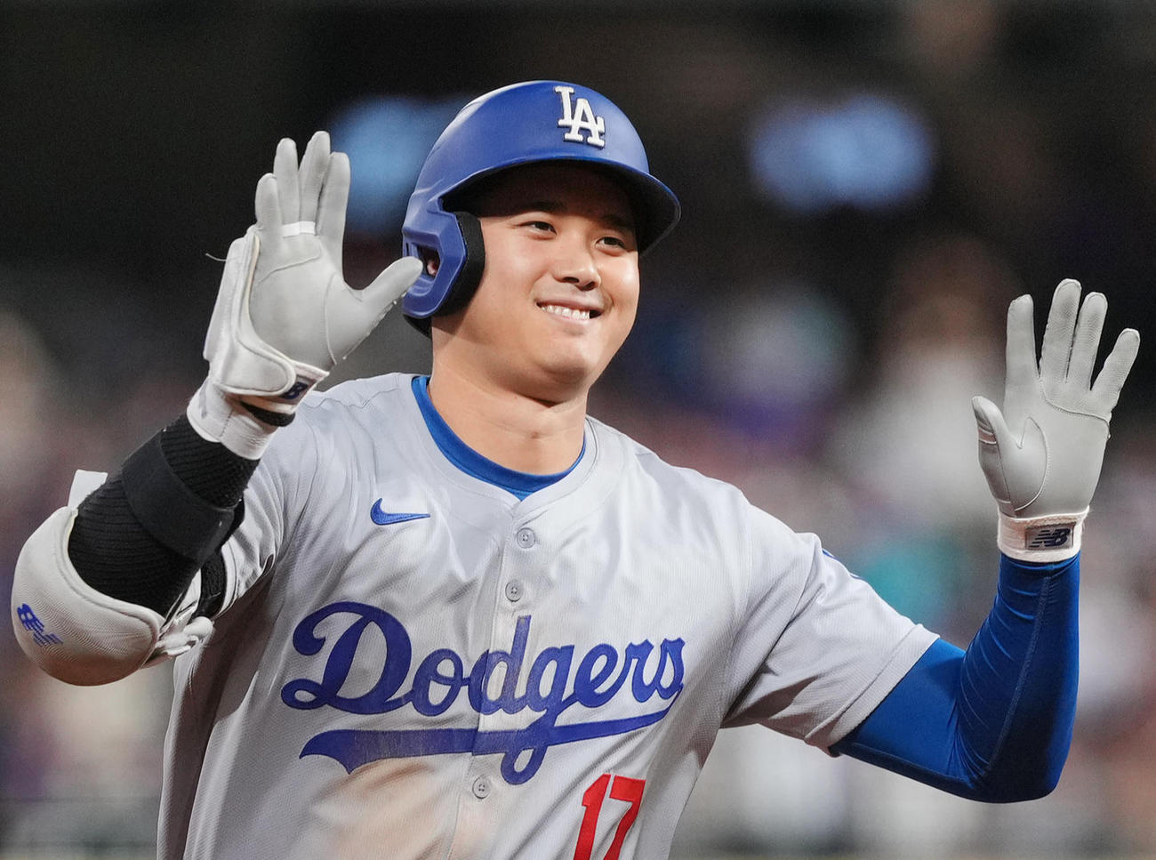 大谷翔平＝2024年9月27日撮影