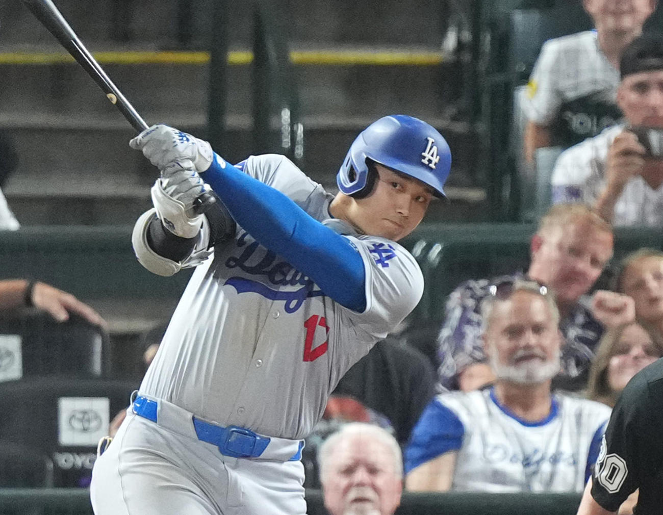 ドジャース大谷翔平（2024年9月28日撮影）