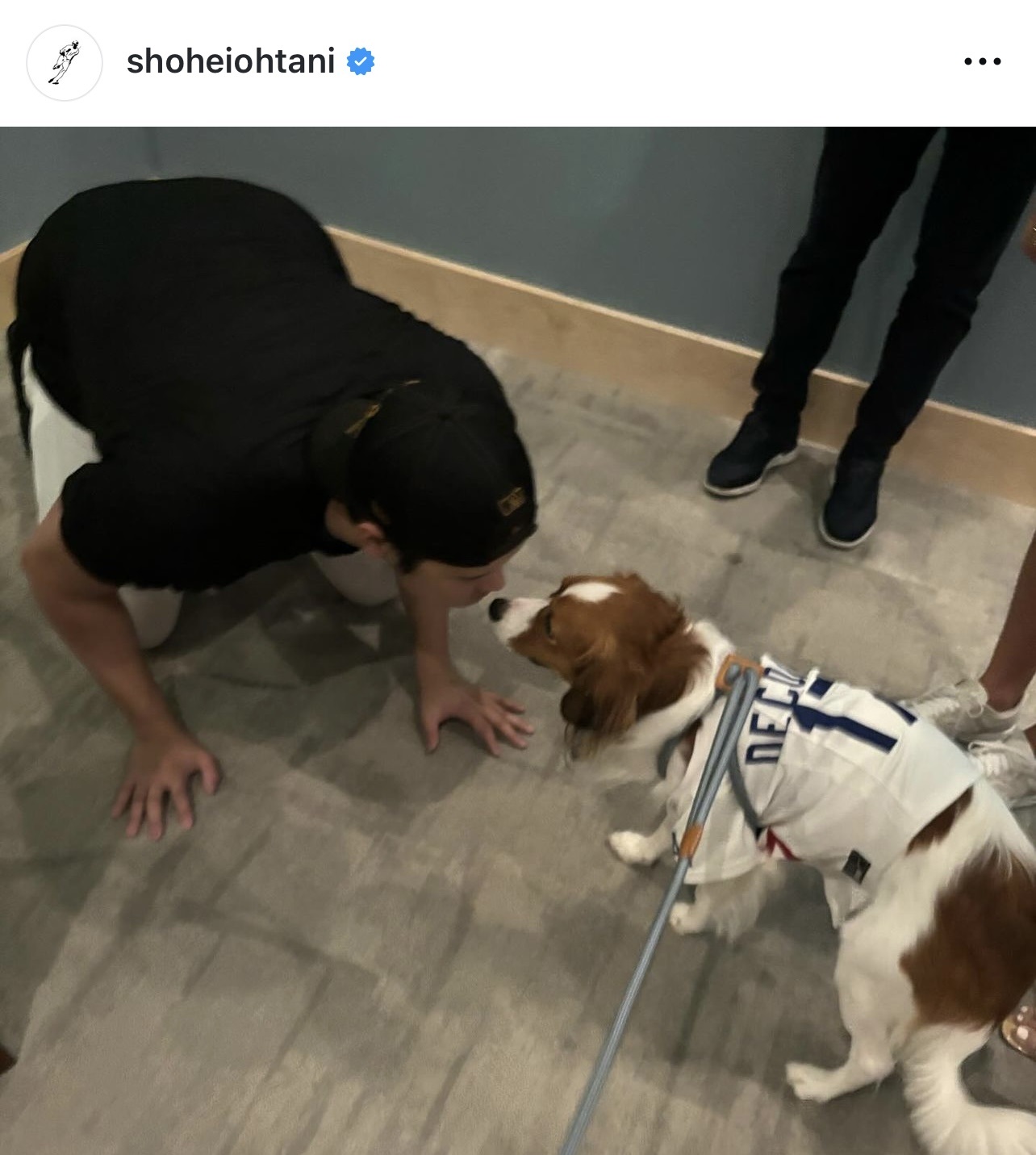 大谷翔平のインスタグラムから