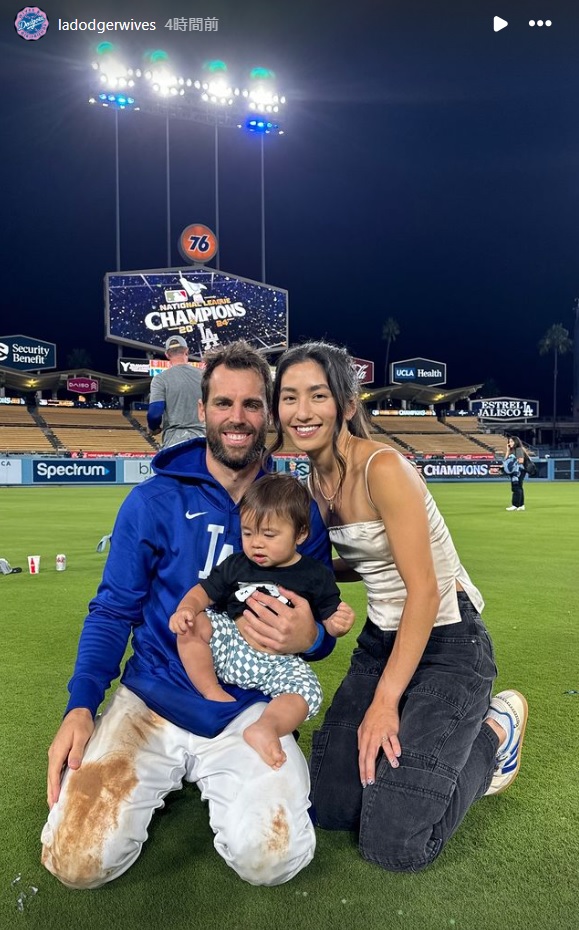 ドジャース夫人会のインスタグラムから