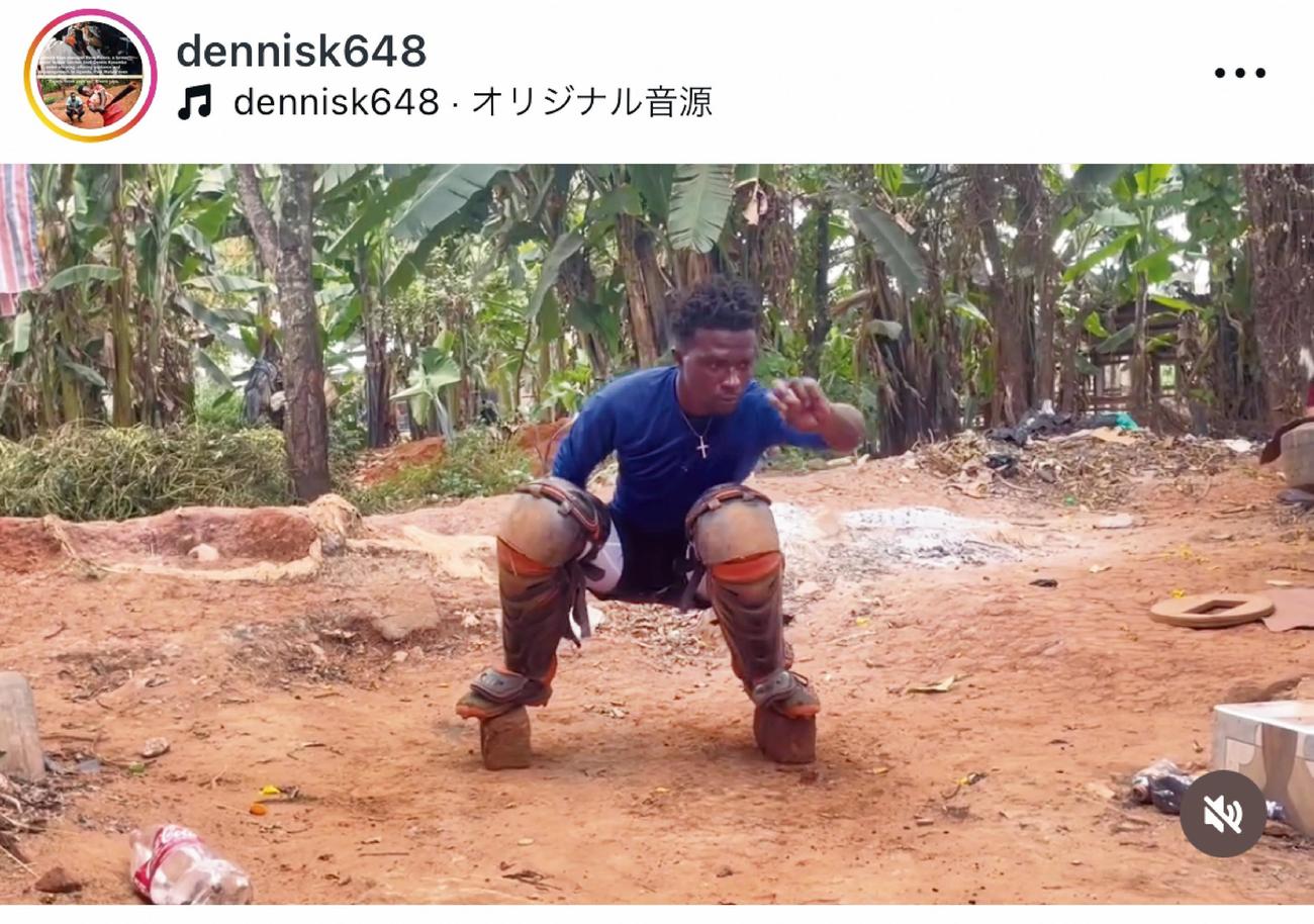 カスンバ・デニスのインスタグラムから