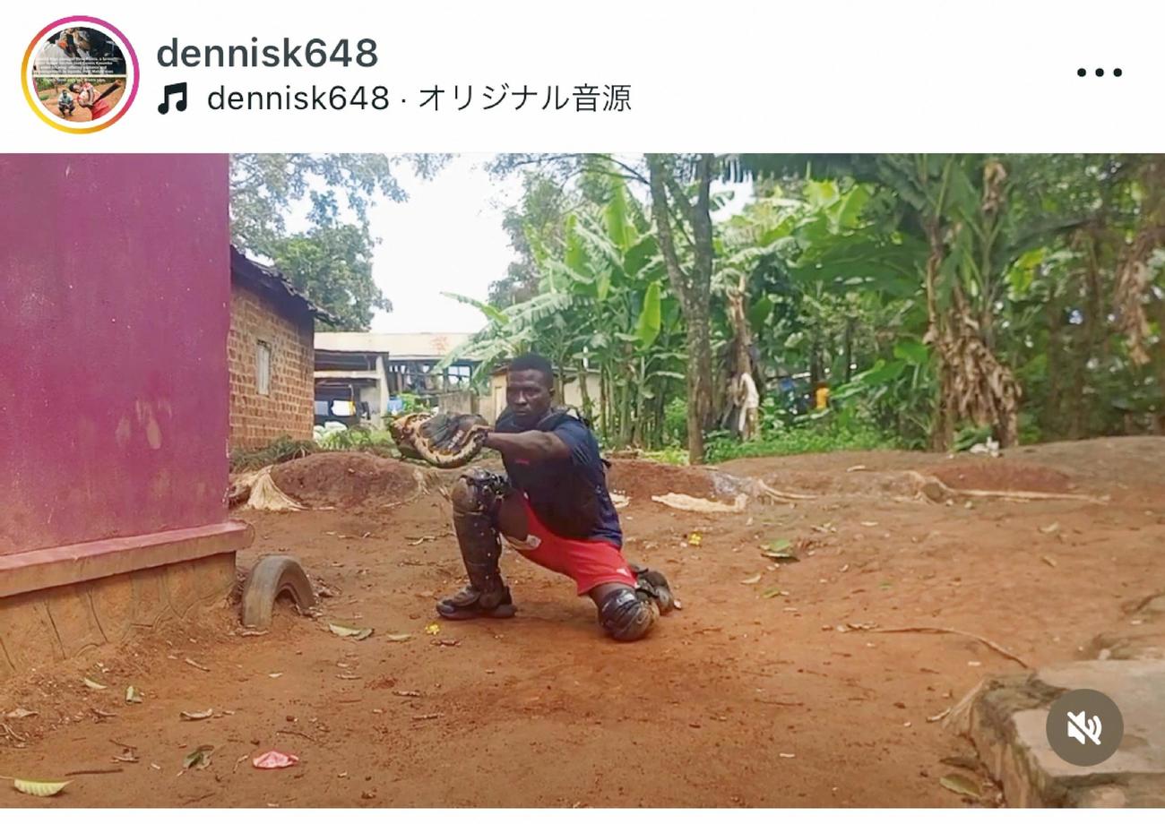 カスンバ・デニスのインスタグラムから