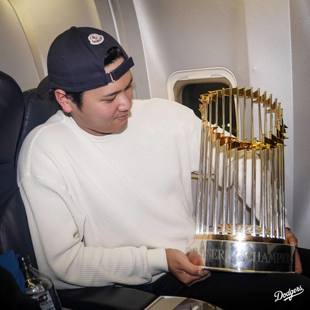 ドジャース公式Xから