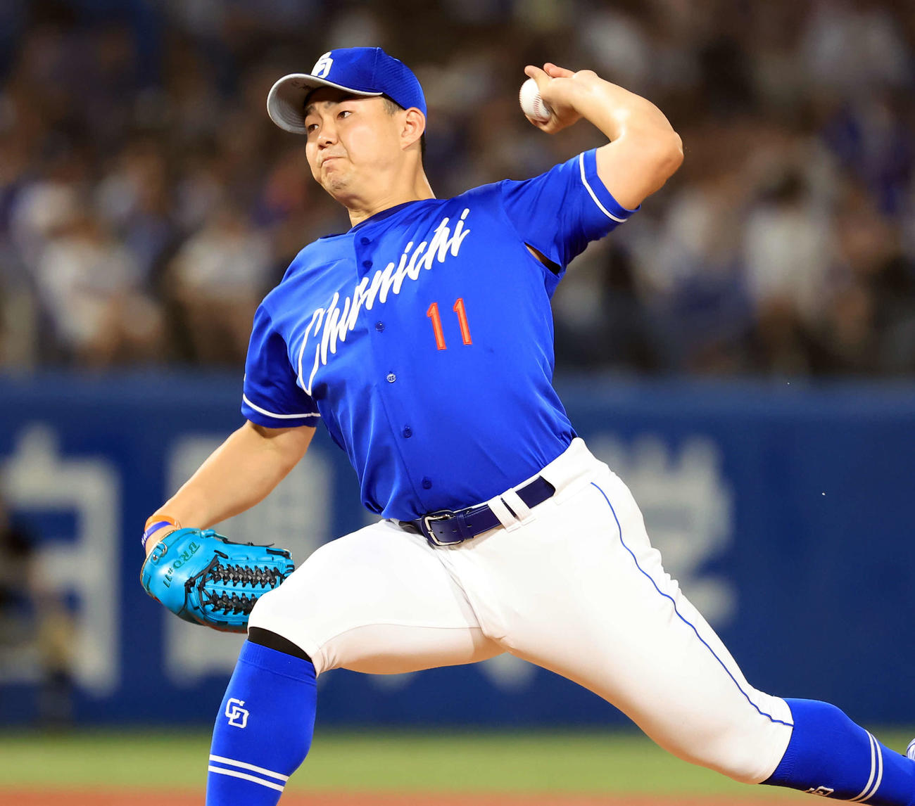 中日小笠原慎之介（2024年9月撮影）