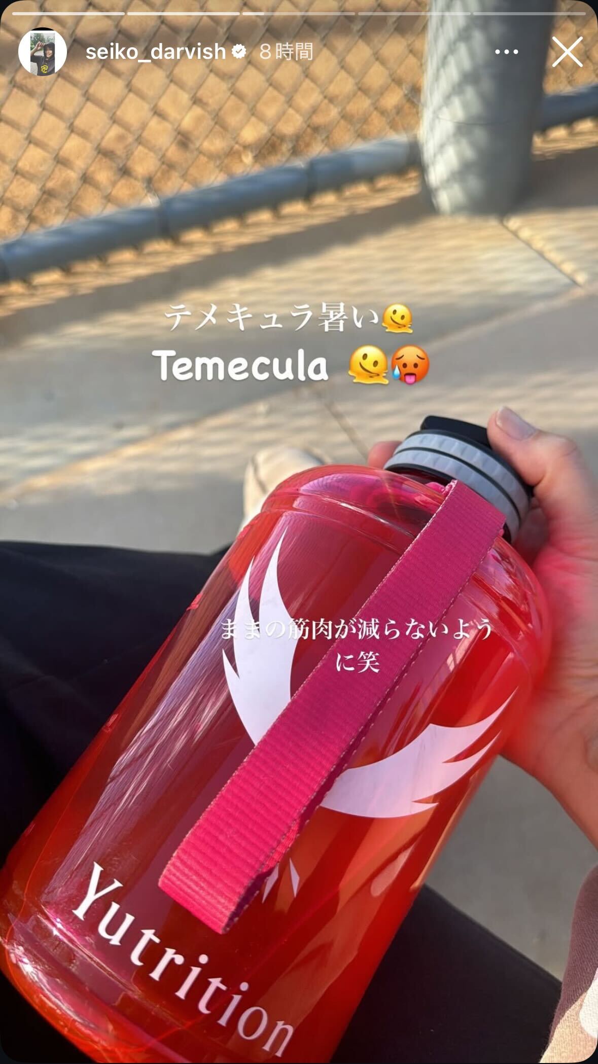 ダルビッシュ聖子さんのインスタグラムから