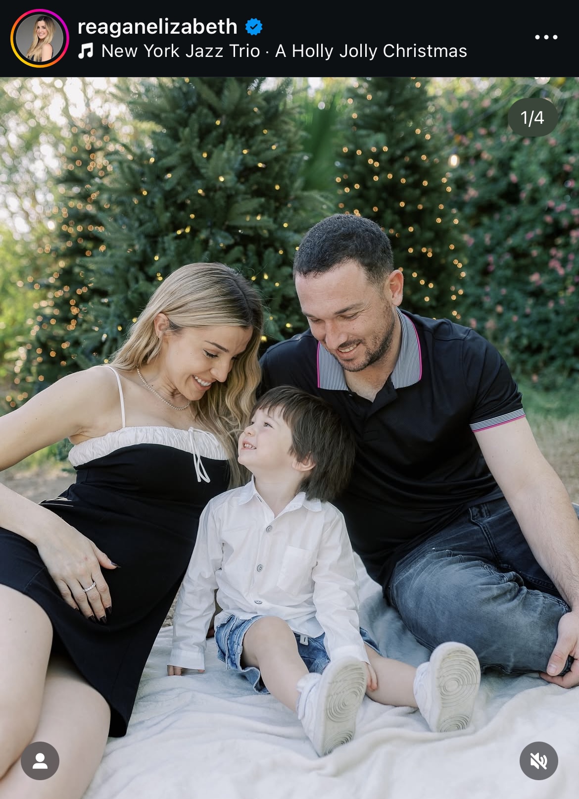 ブレグマンの妻エリザベス夫人のインスタグラムから