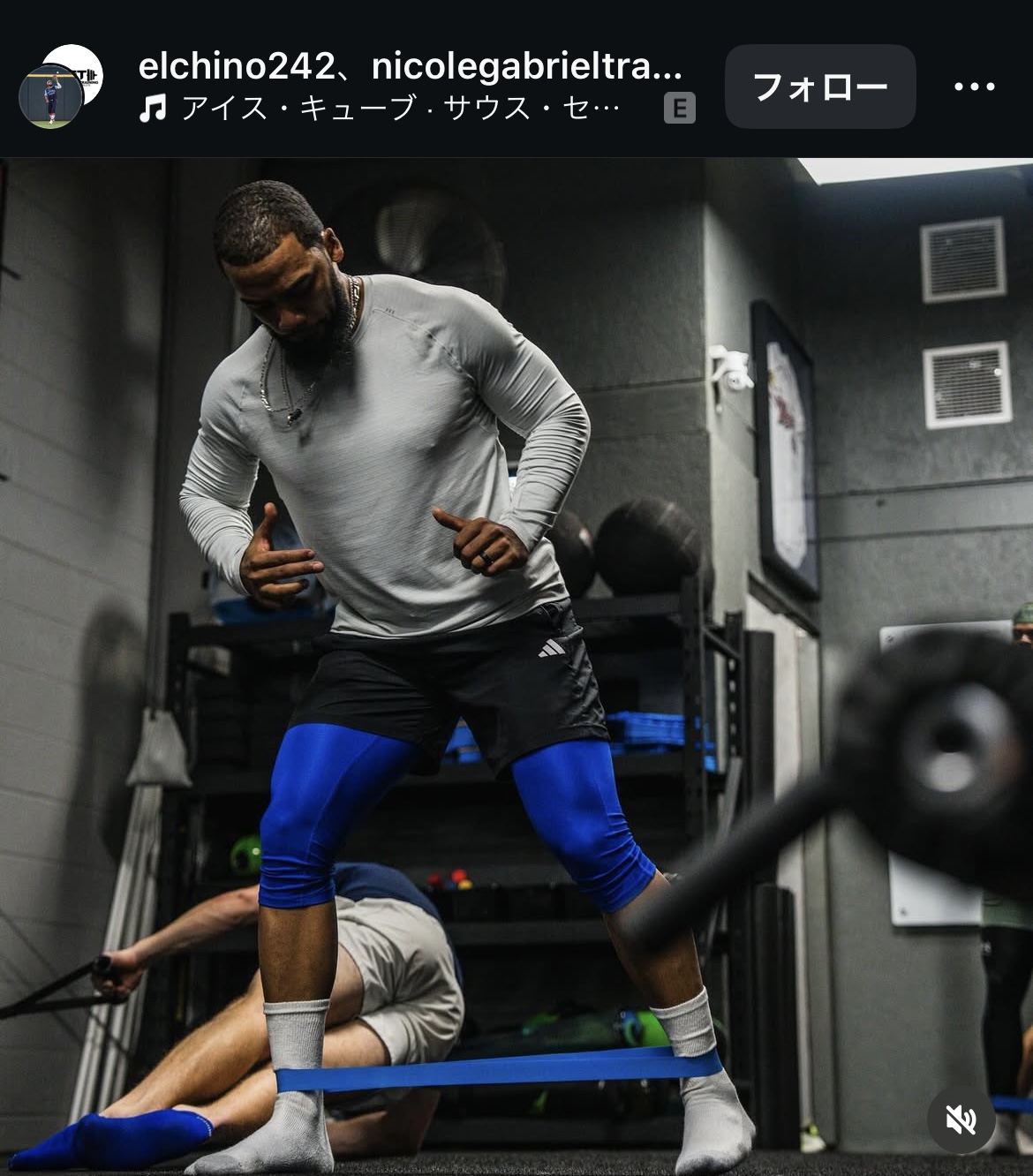 テオスカー・ヘルナンデスのインスタグラムから