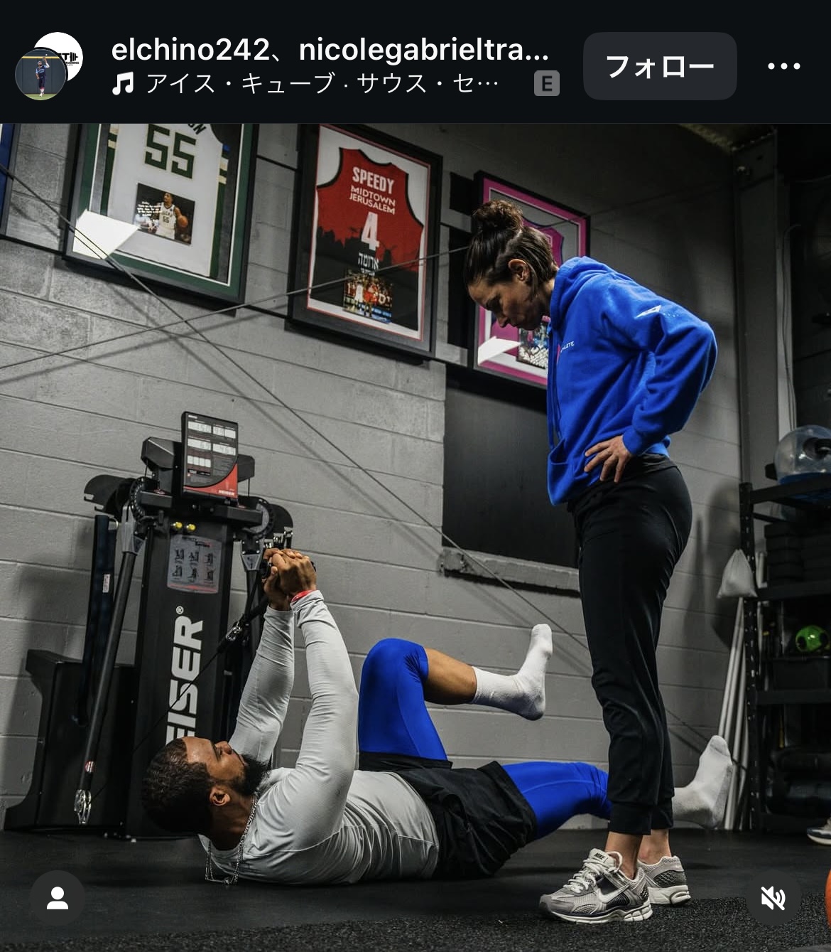 テオスカー・ヘルナンデスのインスタグラムから