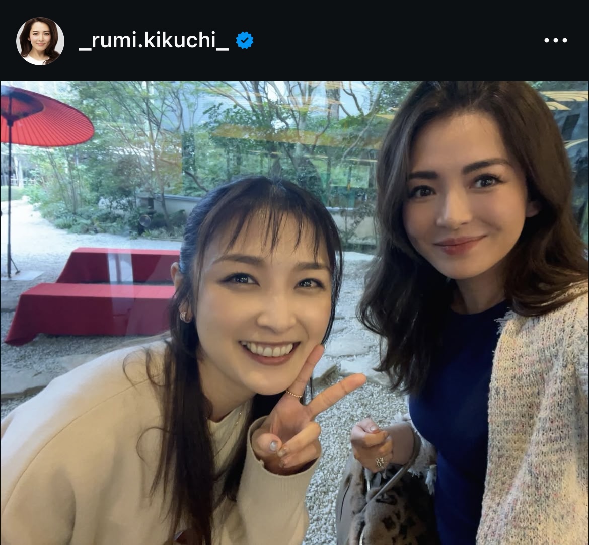 深津瑠美さんのインスタグラムから