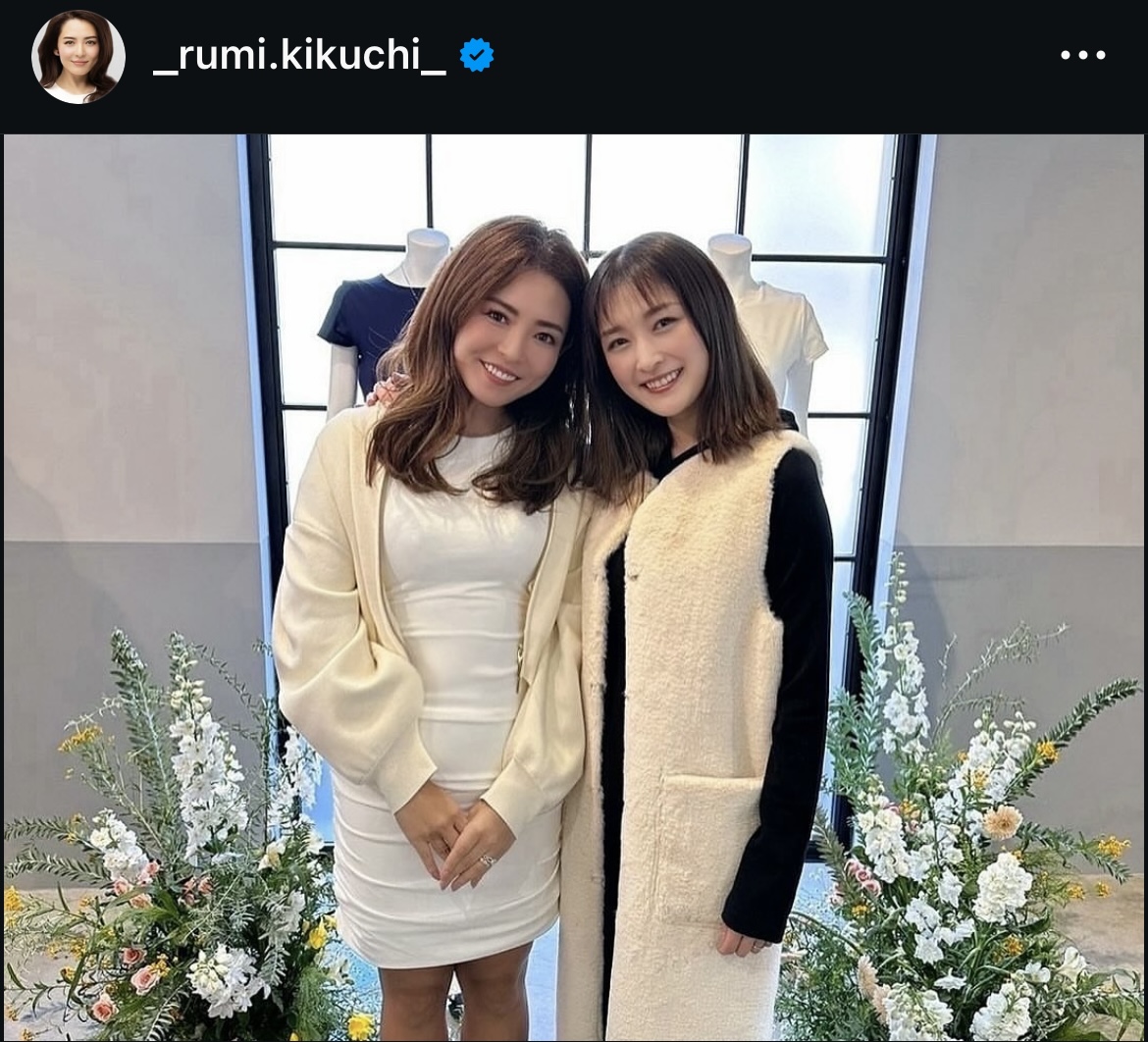 深津瑠美さんのインスタグラムから