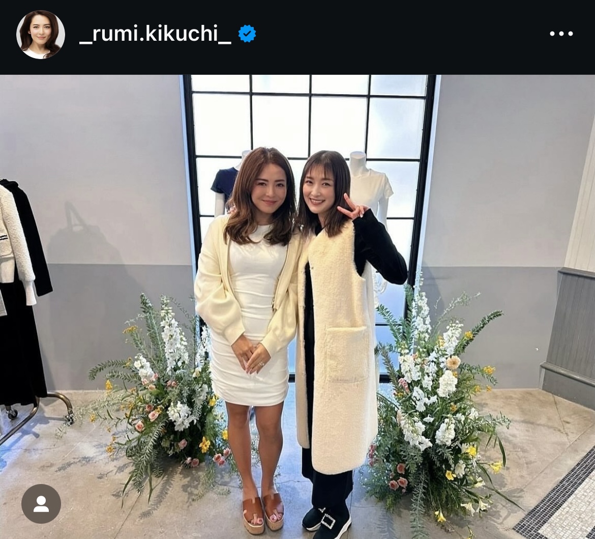 深津瑠美さんのインスタグラムから