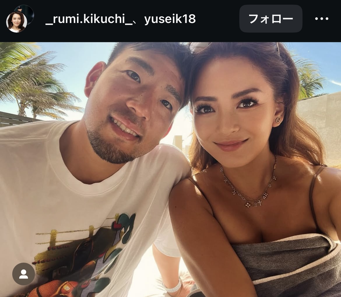 深津瑠美さんのインスタグラムから