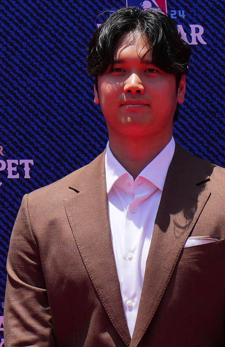 ドジャース大谷翔平（現地時間24年7月16日撮影）