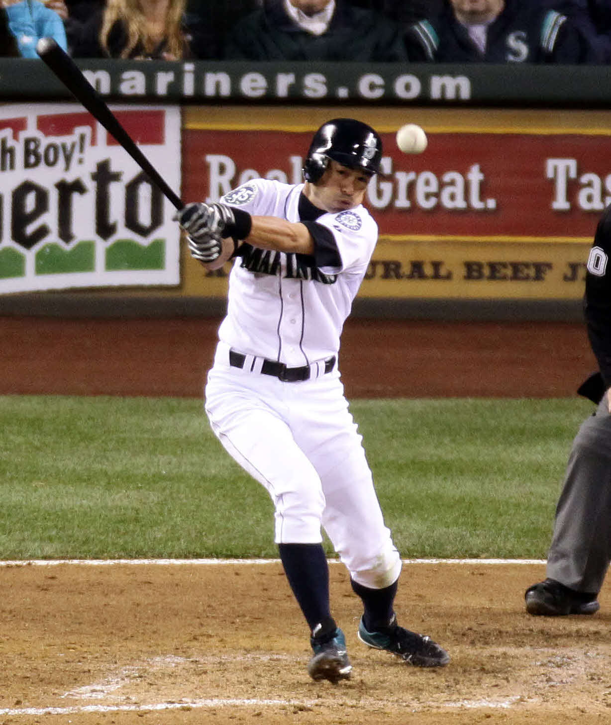 マリナーズ時代のイチロー（2012年5月撮影）