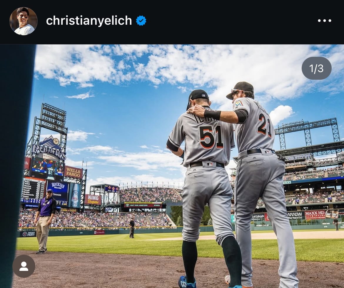 イエリッチのインスタグラムから