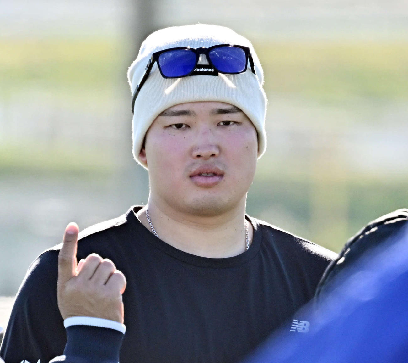 ヤクルト村上宗隆（2025年1月8日撮影）