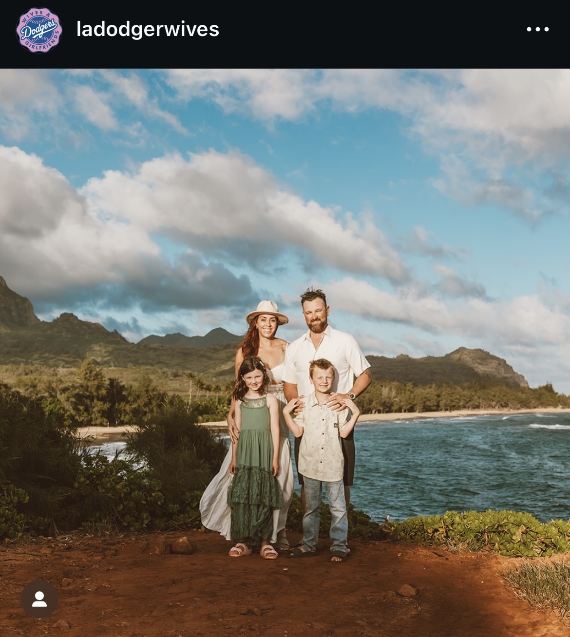 ドジャース夫人会のインスタグラムから