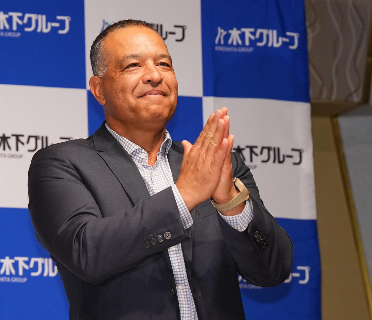 ドジャースのデーブ・ロバーツ監督（2024年12月撮影）