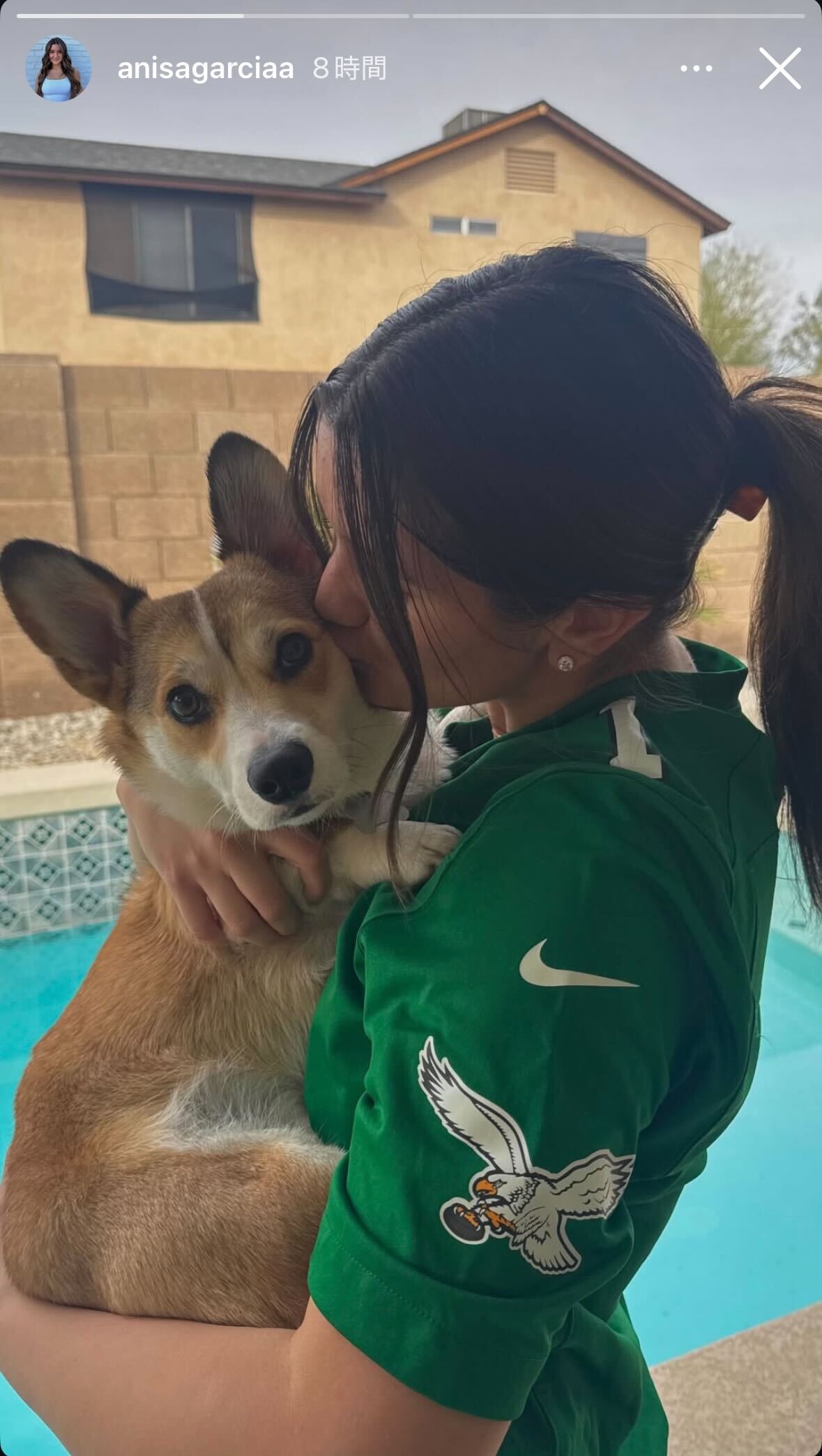 ナックの妻アニサ夫人のインスタグラムから