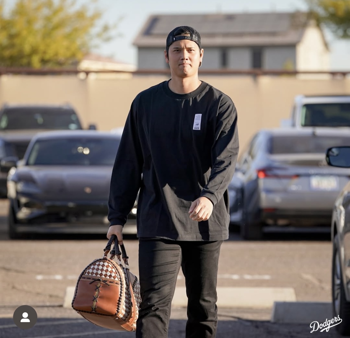 ドジャースのインスタグラムから