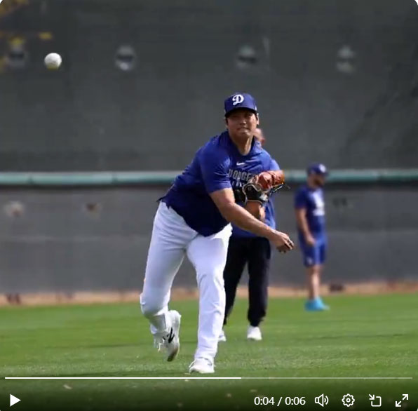 MLBの公式Ｘから
