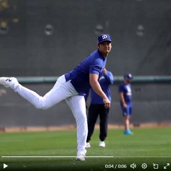 MLBの公式Ｘから