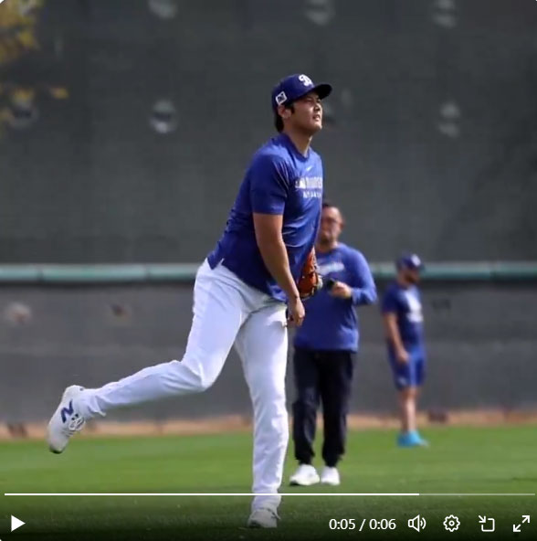 MLBの公式Ｘから