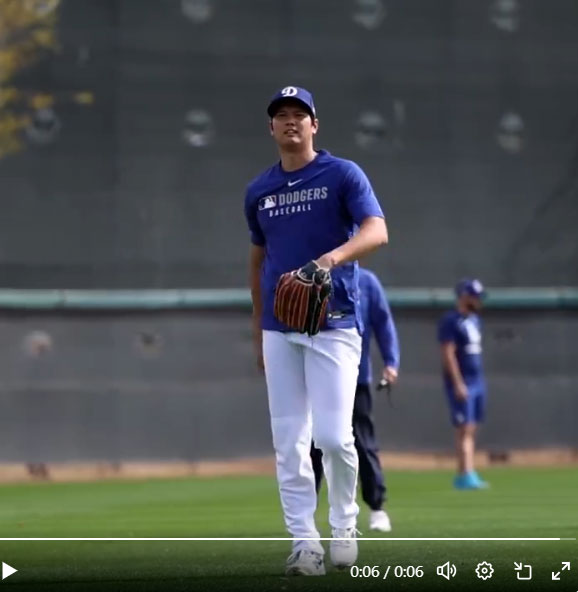 MLBの公式Ｘから