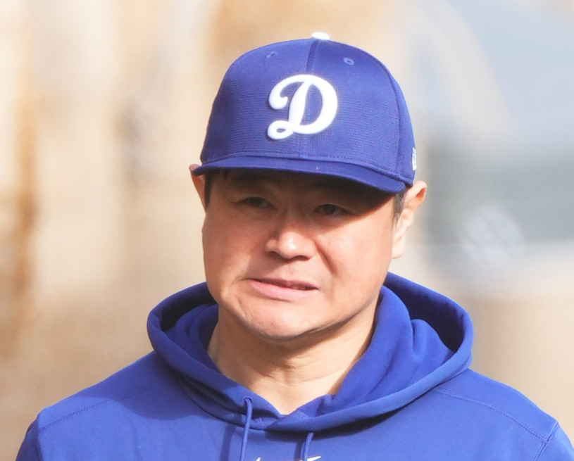 ドジャース山本専属通訳の園田氏（2024年2月撮影）