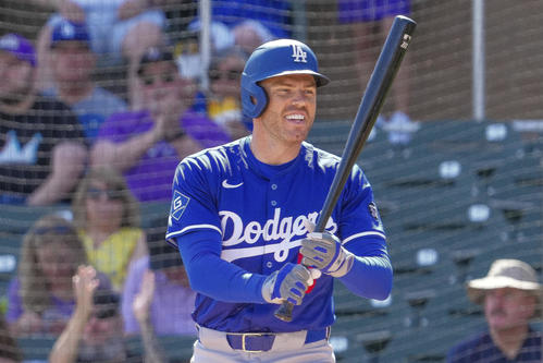 ドジャースのフリーマンが実戦復帰 オープン戦初出場で3打数1安打